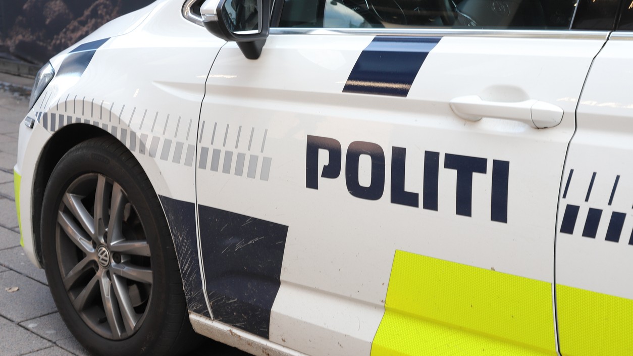 Dánska polícia, ilustračná fotografia