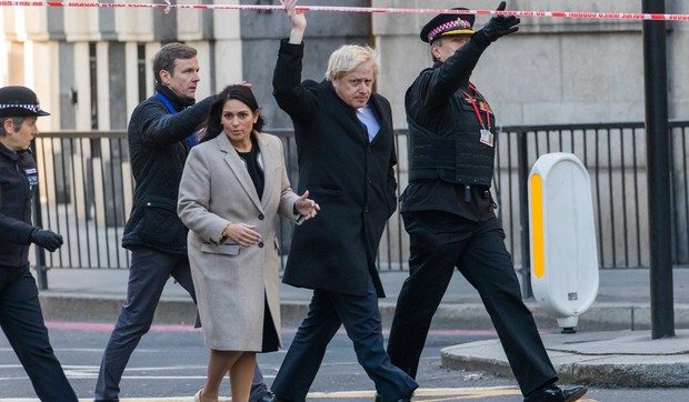 Boris Džonson i Priti Patel