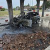 Ugašen požar na benzinskoj pumpi kod Rumenke