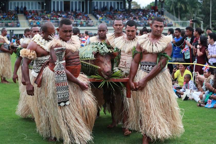 Książęca para na Fiji