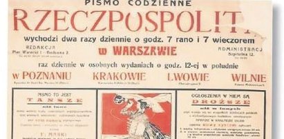 „Rzeczpospolita” ma już sto lat! Fakt składa życzenia