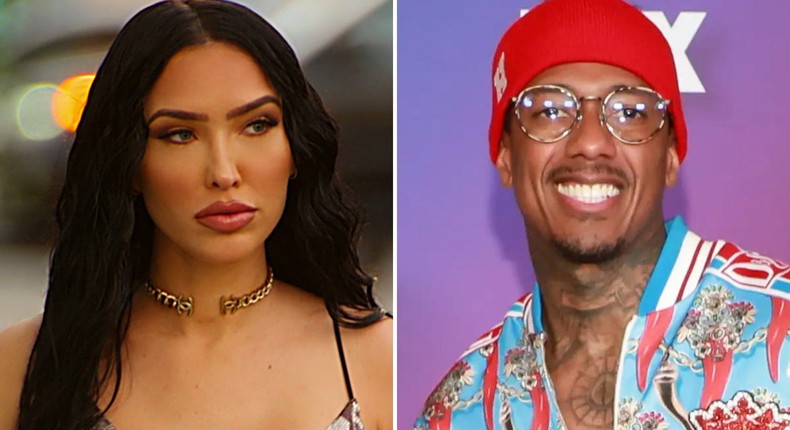 Bri Tiesi and Nick Cannon share a child together, Legendary Love.Netflix; Jason Mendez/WireImage