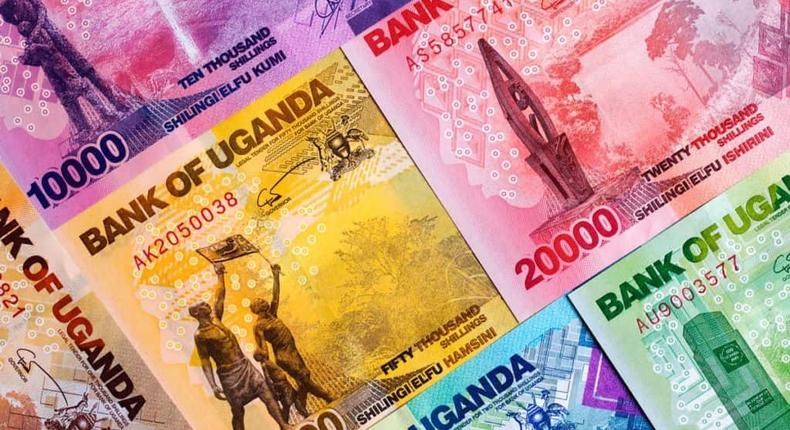 Uganda currency notes 