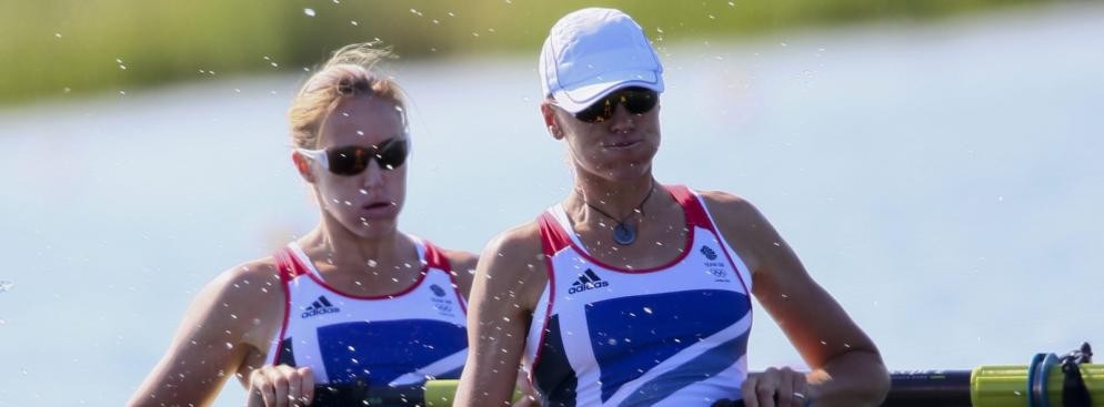 Wioślarki Wielkiej Brytanii Helen Glover i Heather Stanning zdobyły na torze regatowym w Eton złoty medal olimpijski w dwójce bez sternika.