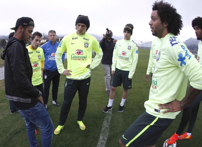 Neymar pojawił się na treningu reprezentacji Brazylii