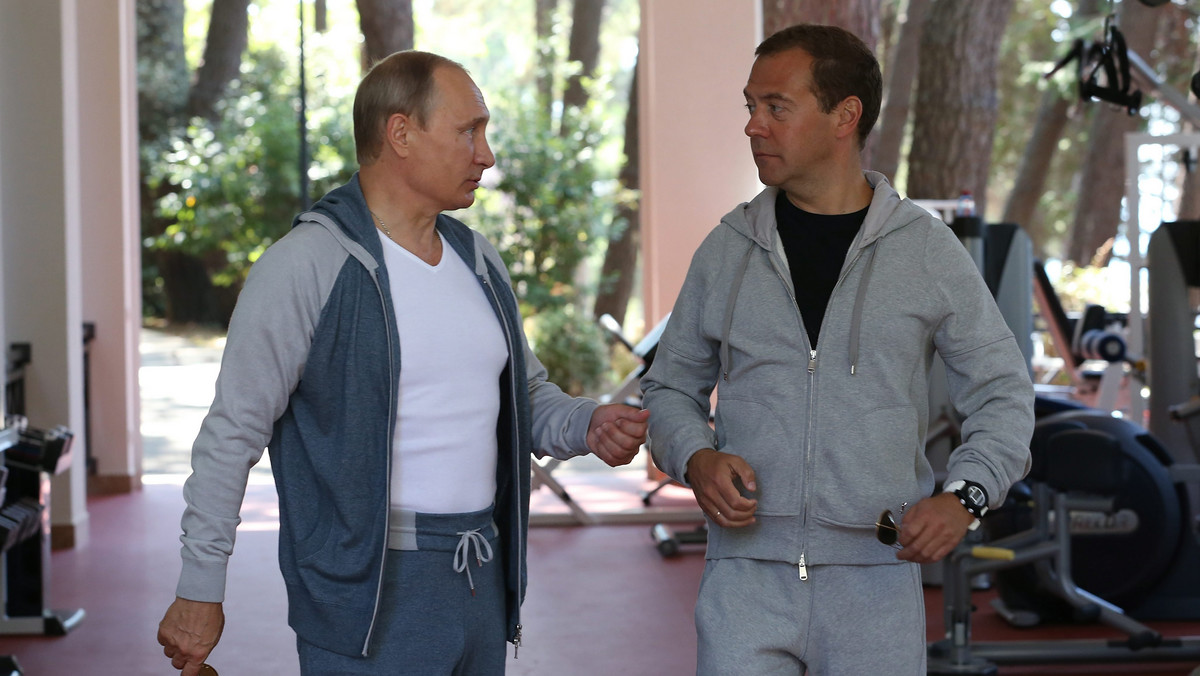 RUSSIA PUTIN MEDVEDEV (Meeting of President Vladimir Putin and Prime Minister Dmitry Medvedev in Sochi)