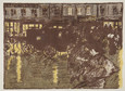 Pierre Bonnard - "Ulica wieczorem, w deszczu" (1896-1899)