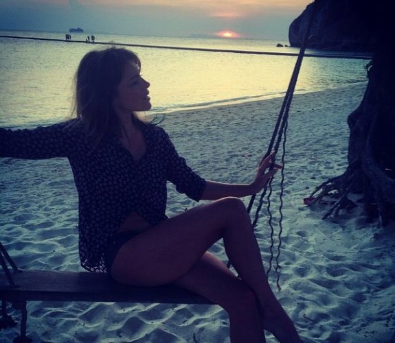 Edyta Herbuś w Tajlandii