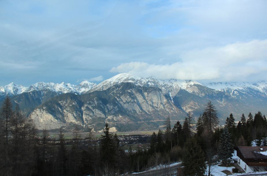 Widok na Innsbruck