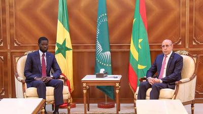 Présidents Diomaye et El Ghazouani