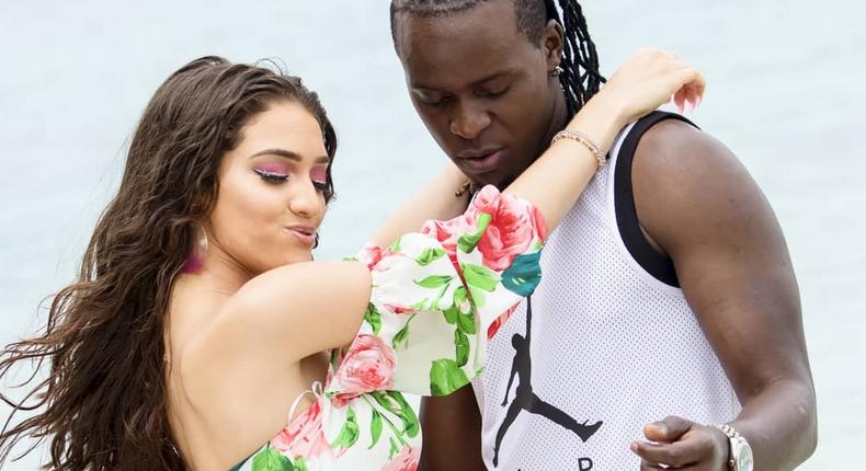 Willy Paul with Samantha J