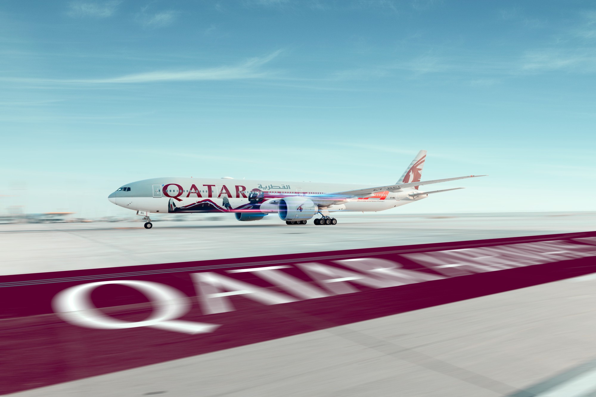 Qatar Airways ako hlavný sponzor Formuly 1.