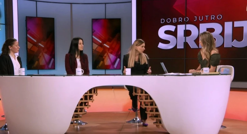 Jelena Mandić, Sanja Radojević Škodrić i Milica Perić