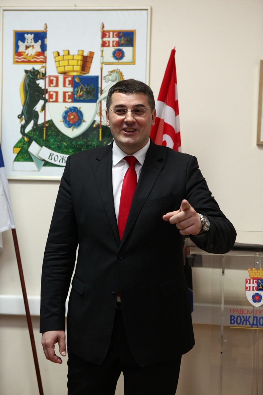Aleksandar Savić, predsednik opštine Voždovac