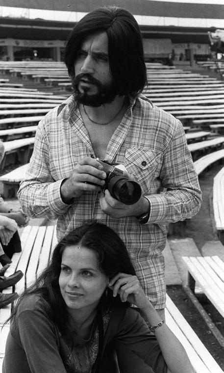 Czesław Niemen i Małgorzata Niemen w 1979 r.