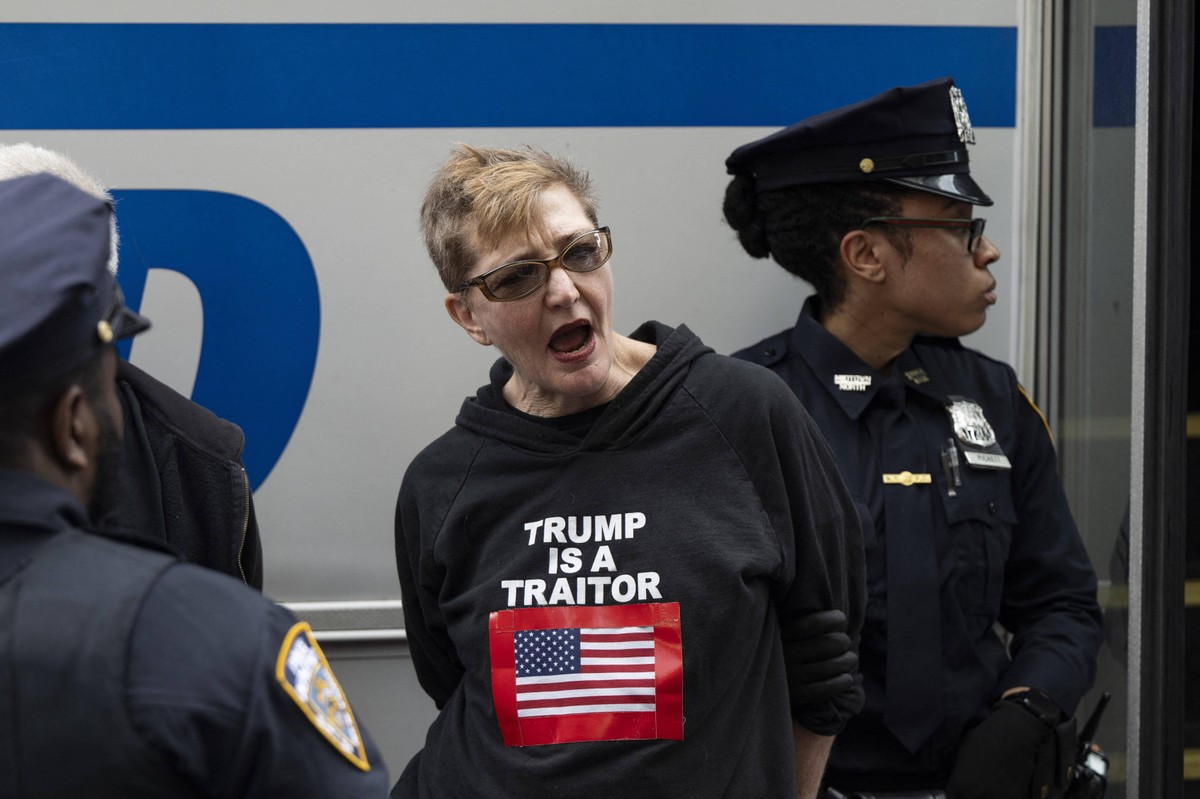 Zatrzymanie przeciwników Donalda Trumpa