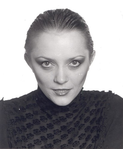Małgorzata Ostrowska na zdjęciu z sesji do albumu 'Śmierć dyskotece' w 1982 roku (foto z archiwum artystki)