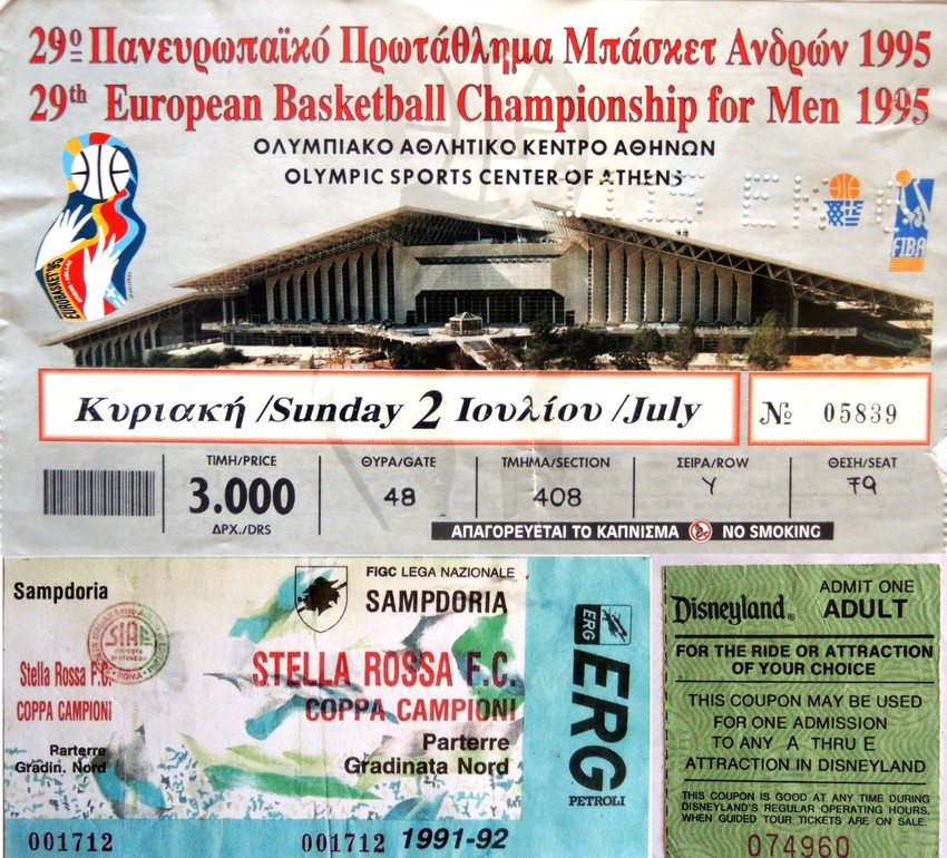 Ulaznice sa sportskih događaja