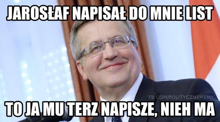 mem / źródło: Facebook;PolityczneMemy