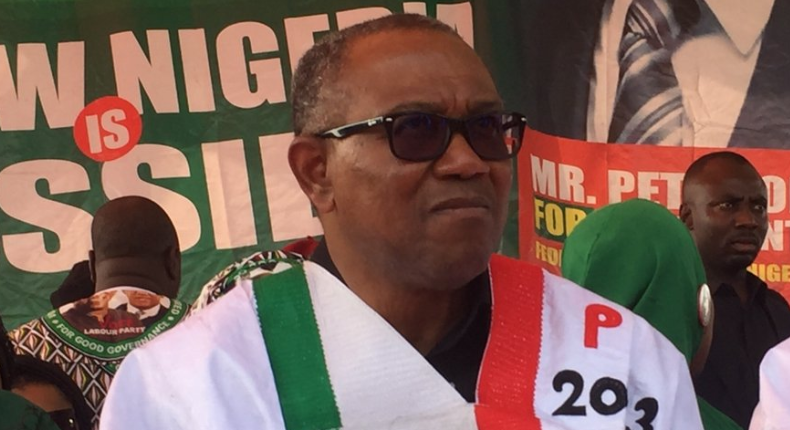 Labour Party Presidential candidate, Peter Obi.