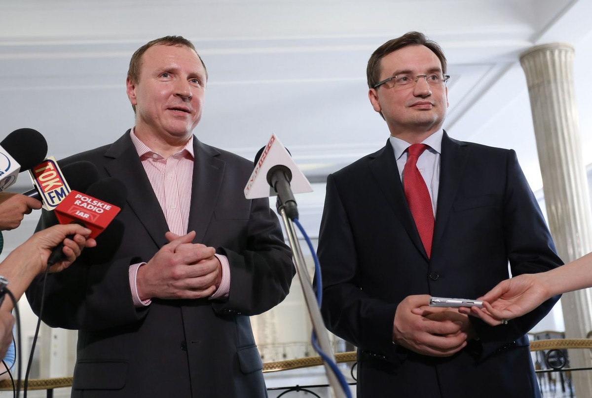 Jacek Kurski i Zbigniew Ziobro