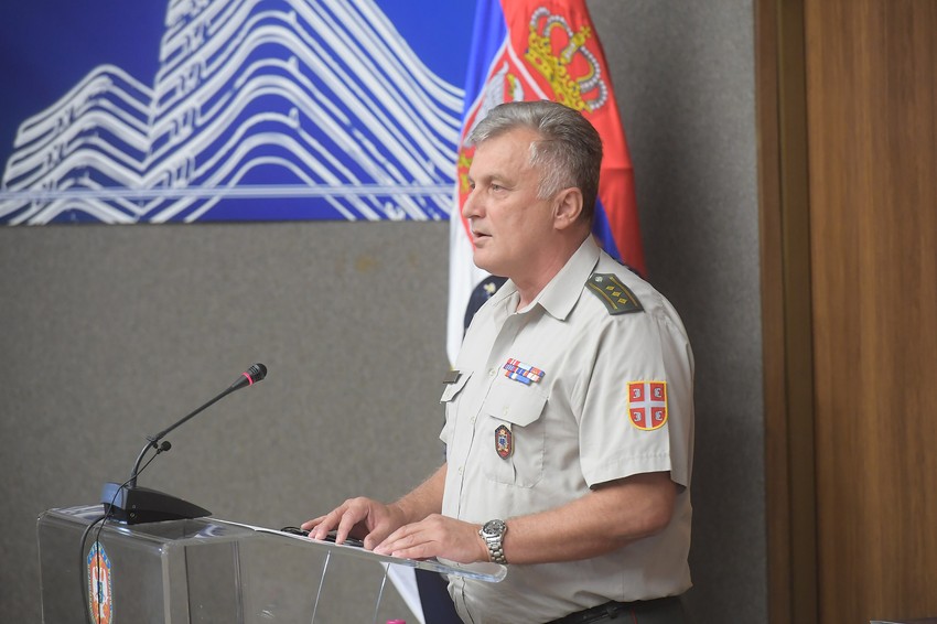 Načelnik Vojnomedicinske akademije pukovnik dr Miroslav Vukosavljević