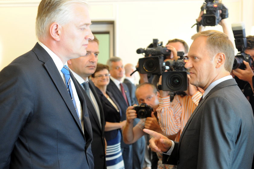 Donald Tusk i Jarosław Gowin