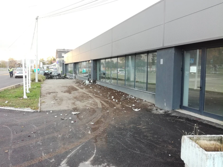 Fotografije sa mesta nesreće u Nišu