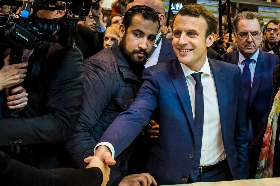 Emanuel Makron i Aleksandr Benala 