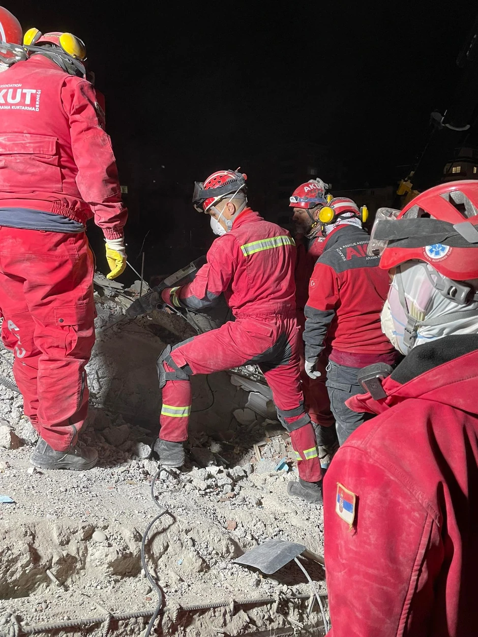 Medicinski tim iz Novog Sada, zemljotres u Turskoj