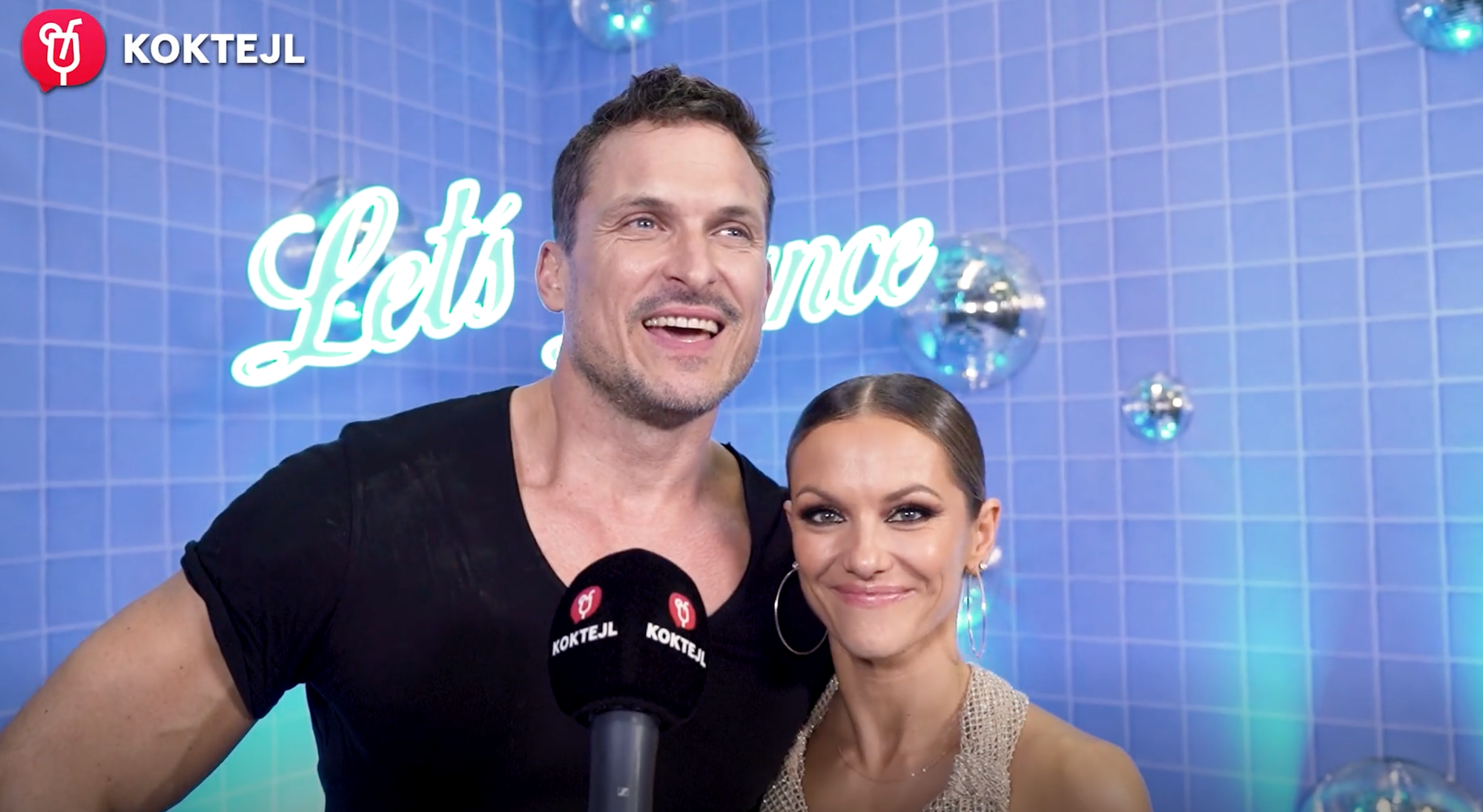 Herec Ján Koleník a tanečnica Dominika Rošková.