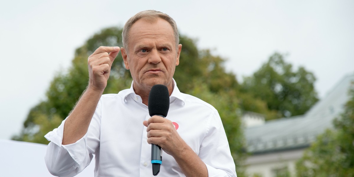 Donald Tusk ogłosi 100 konkretów na 100 dni 9 września