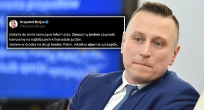 Niepokojący wpis senatora Brejzy. "Dotarły do mnie szokujące informacje. Zmuszony jestem zawiesić kampanię"