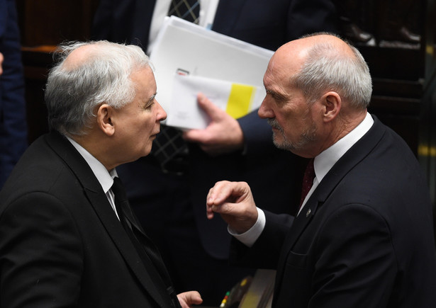 Antoni Macierewicz i Jarosław Kaczyński