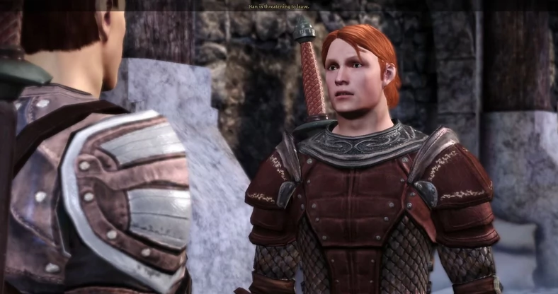 W Dragon Age nawet na PC trudno było rozczytywać mikroskopijny tekst u góry ekranu