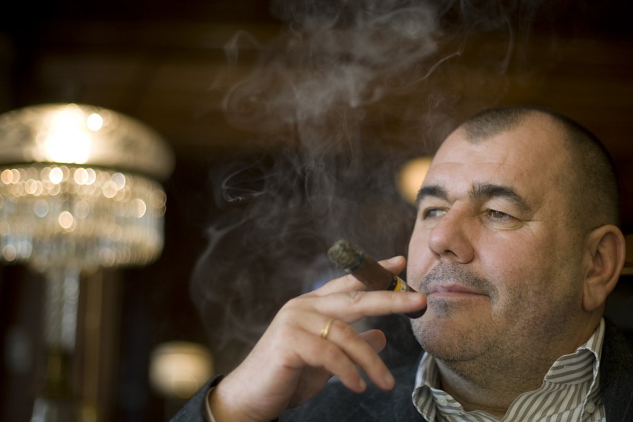 Jerzy Mazgaj also traded in Cuban cigars.  He himself was a fan of them.