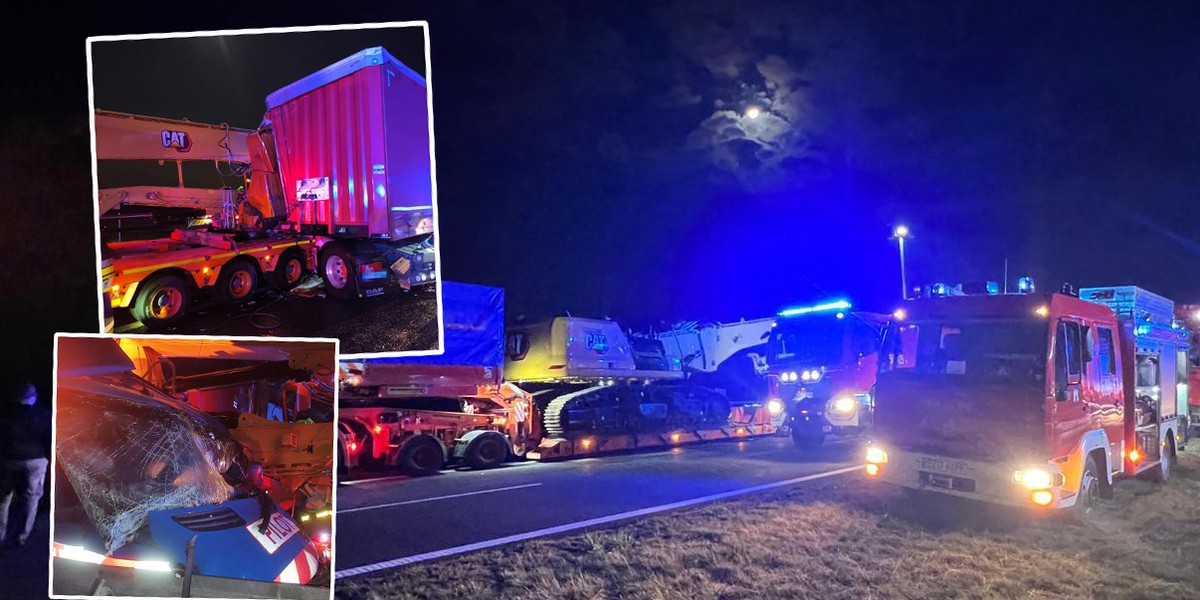 Acidente trágico na rodovia A2 perto de Zgierz.