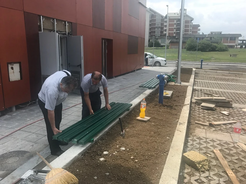 Radovi na bolnici u banjskom kompleksu