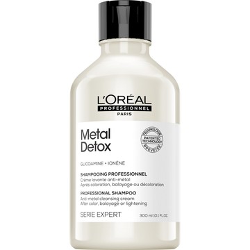 L'Oréal Professionnel Metal Detox Fémrészecskék elleni tisztító sampon - A fémtaszító tisztító krémsampon gyengéden távolítja el a fémrészecskéket a hajból. Szabadalmaztatott technológia, Glicoamine-nal dúsítva