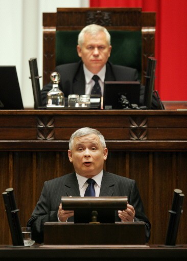 POLAND-PARLIAMENT-KACZYNSKI