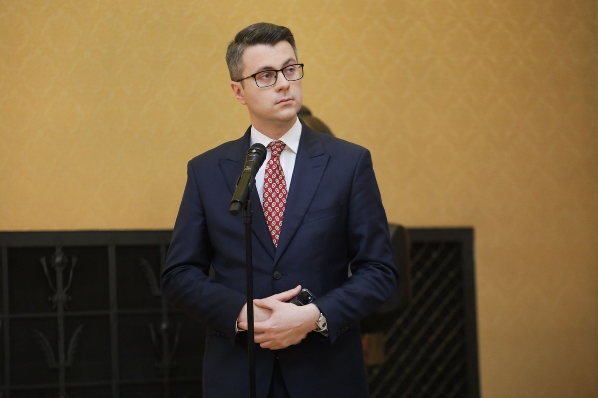 Rzecznik prasowy rządu Piotr Mueller