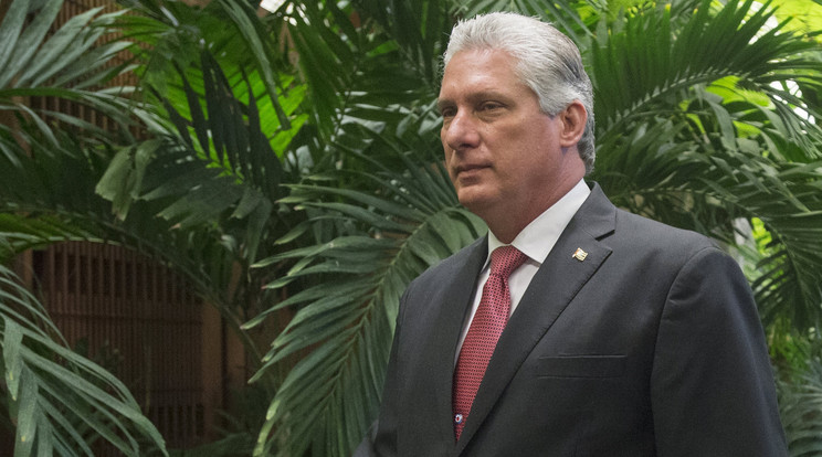 Miguel Díaz-Canel /Fotó: MTI/EPA/Michael Reynolds