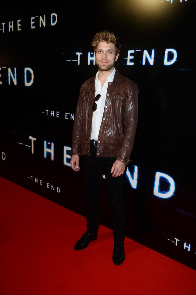 Piotr Witkowski na premierze filmu "The End"