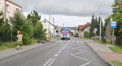 Tragiczny finał zderzenia busa z motocyklem. Kierowca był pijany