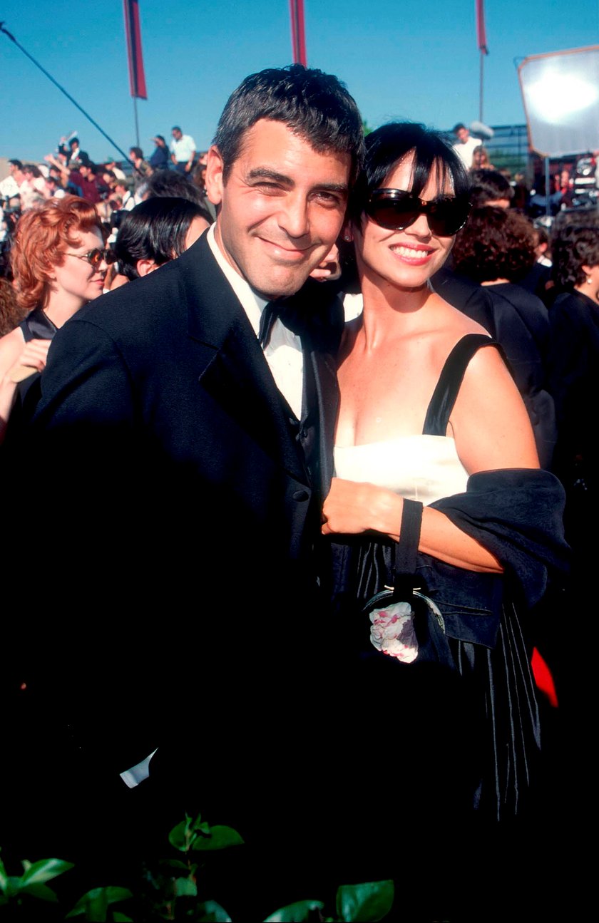 George Clooney i Karen Duffy