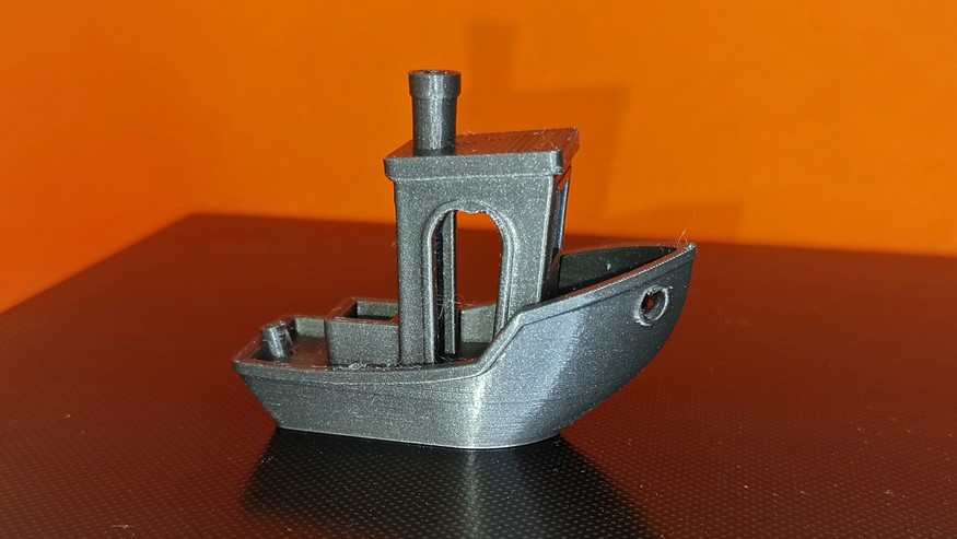This Benchy is not perfect, but very neat.