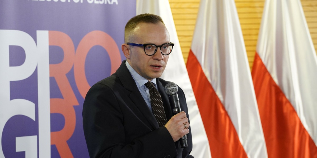 Wiceminister Artur Soboń.