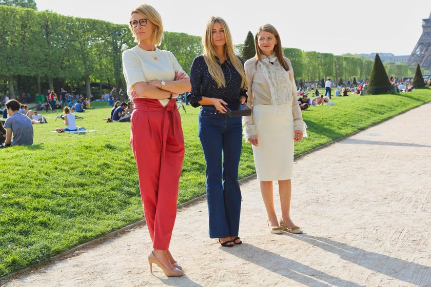 Irena Kamińska-Radomska, Małgorzata Rozenek-Majdan i Tatiana Mindewicz-Puacz