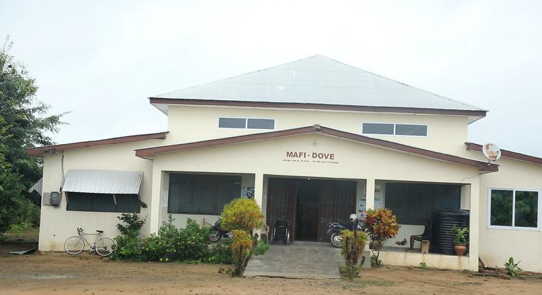 Mafi Dove Health Center: Mothers and babies are kept on the floor as taboo forbids them to return home