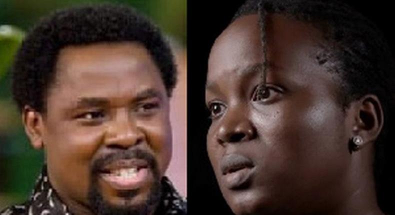 The late T. B. Joshua and enstraged daughter Ajoke